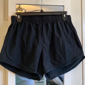 black nike shorts